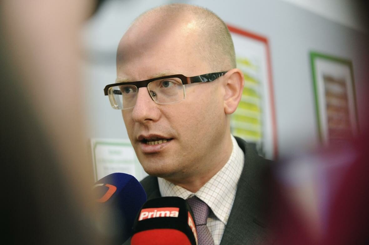 Premiér Bohuslav Sobotka