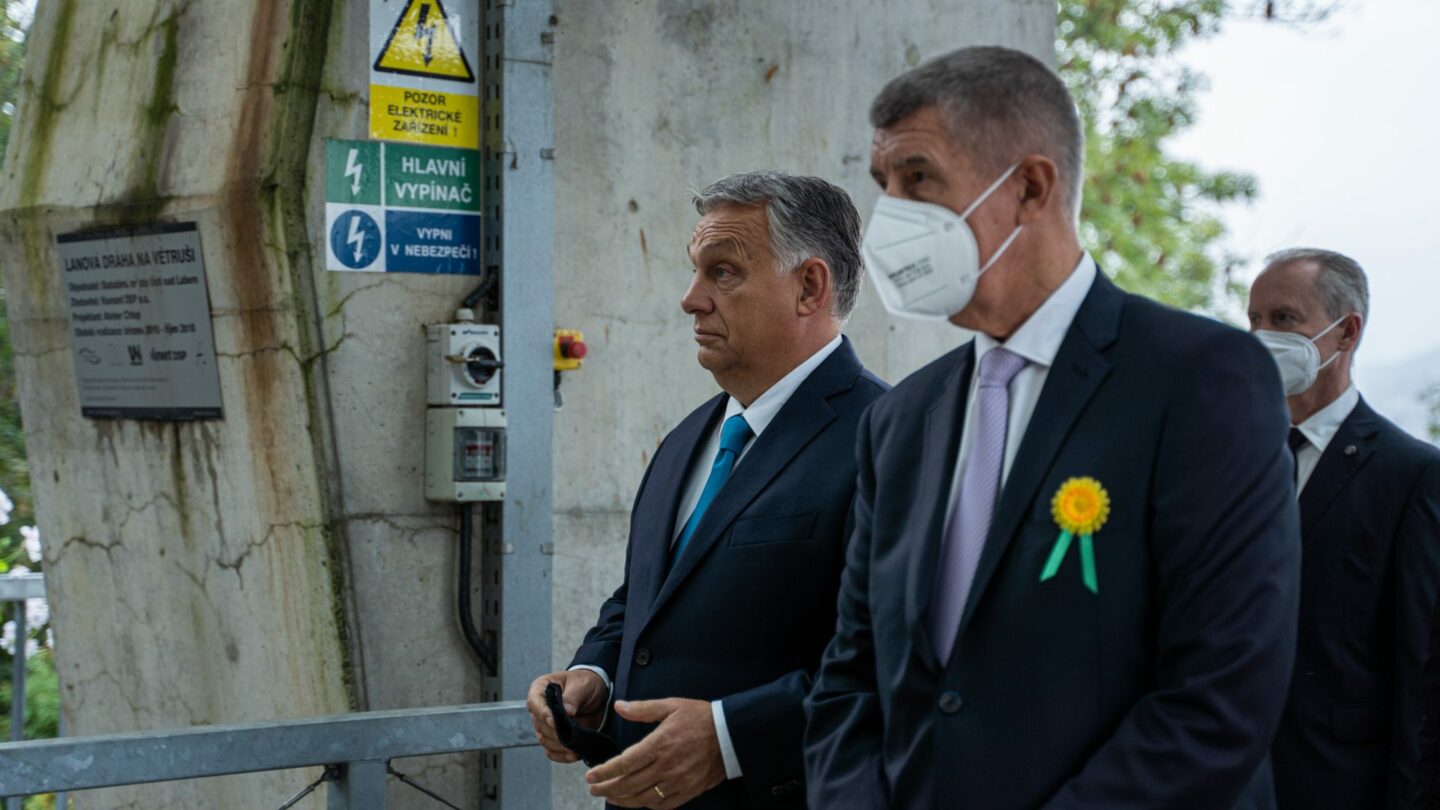 Návštěva maďarského premiéra Viktora Orbána v Ústeckém kraji