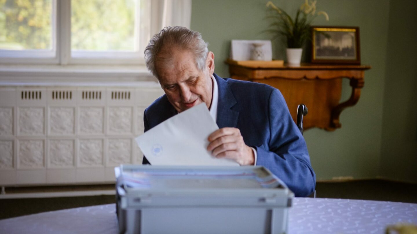 Prezident Miloš Zeman