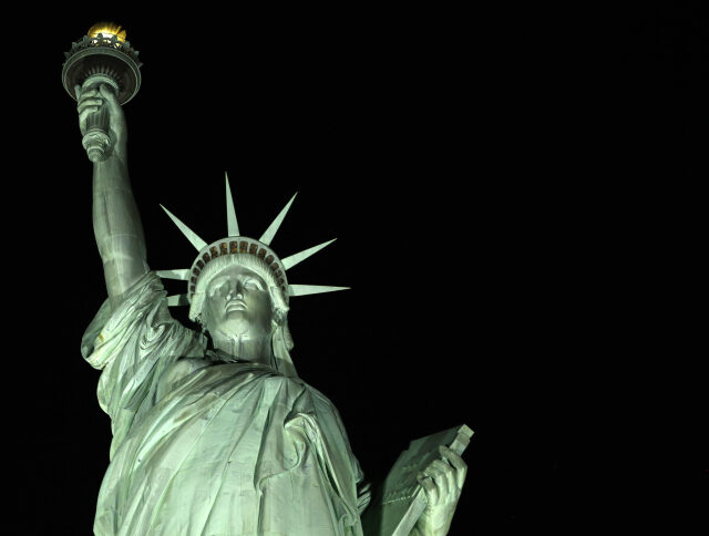 Socha Svobody v New Yorku – symbol svobodného Západu