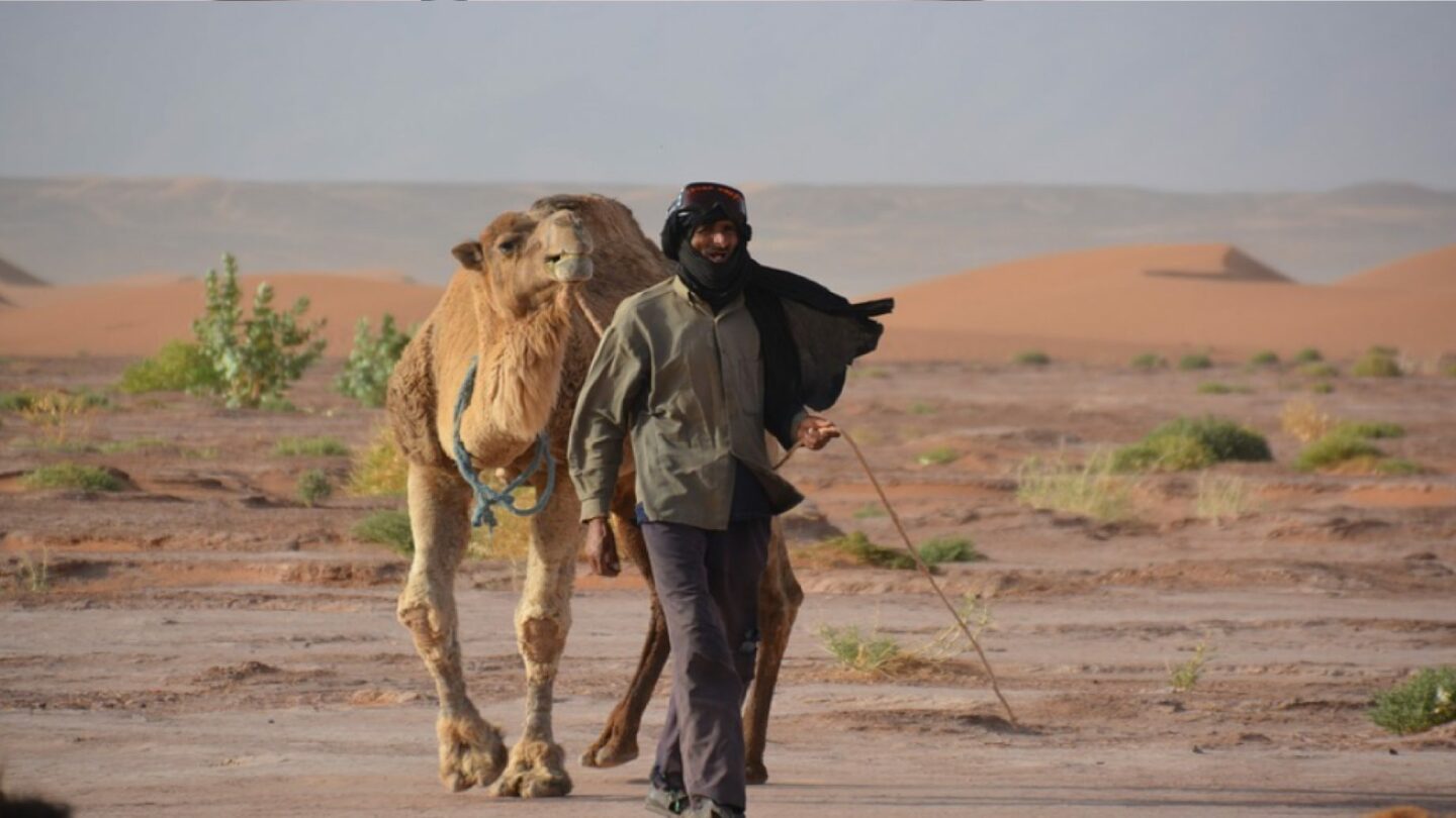 Beduínský muž, ilustrační foto.