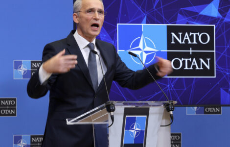 Generální tajemník NATO Jens Stoltenberg