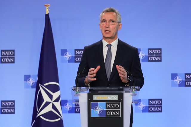 Generální tajemník NATO Jens Stoltenberg