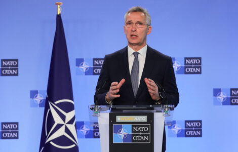 Generální tajemník NATO Jens Stoltenberg