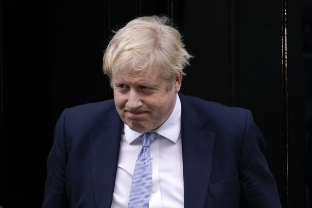 Bývalý britský premiér Boris Johnson