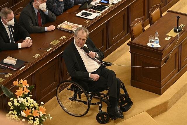 Miloš Zeman v poslanecké sněmovně