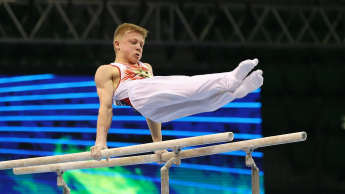 Ruský gymnasta Ivan Kuliak