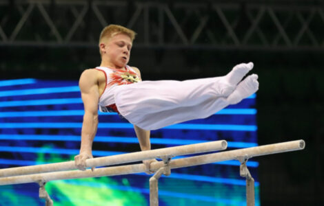 Ruský gymnasta Ivan Kuliak