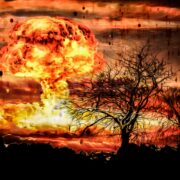 Jaderný výbuch, ilustrační foto
