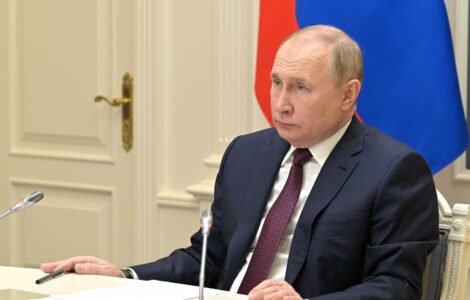 Ruský diktátor Vladimir Putin