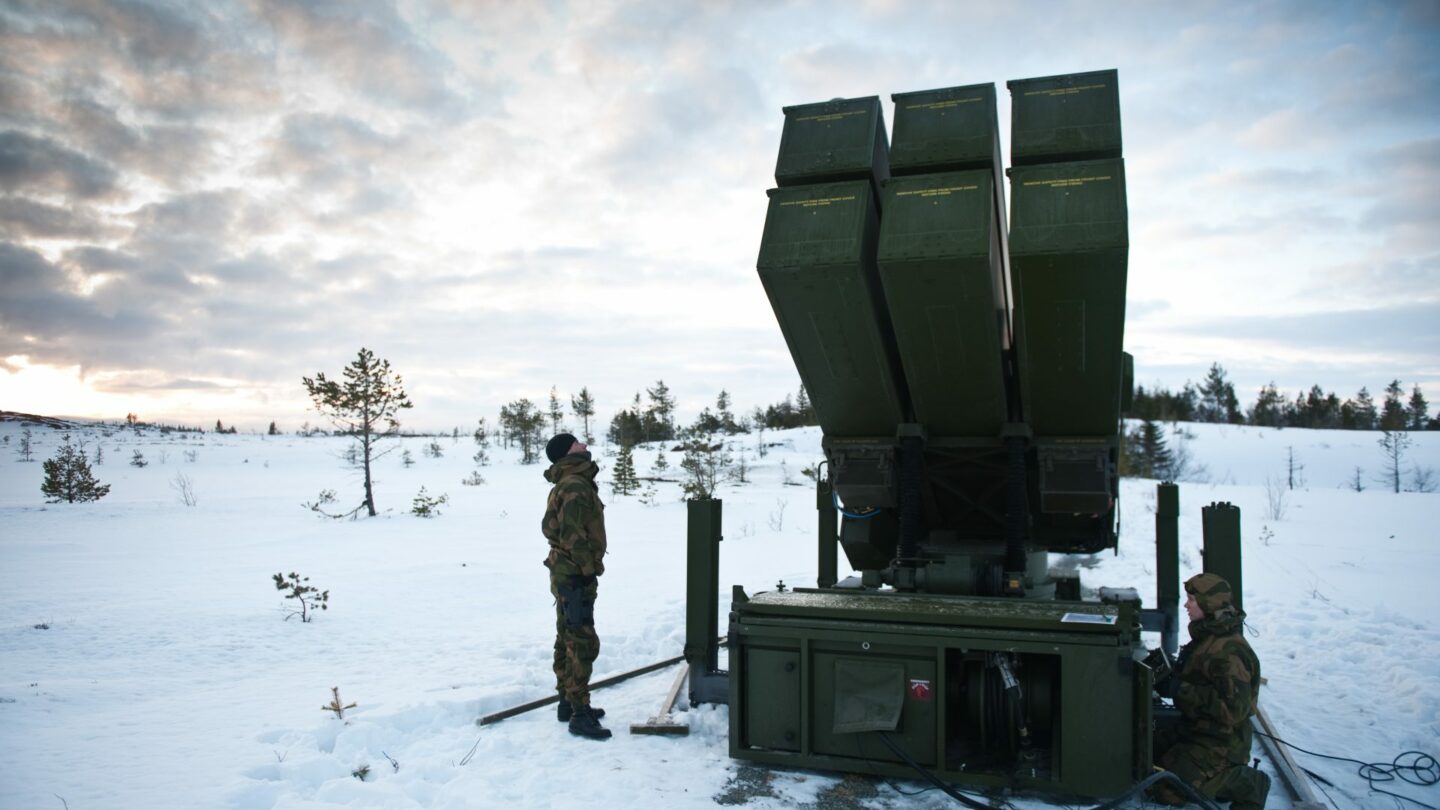 Norský systém NASAMS funguje za jakéhokoliv počasí