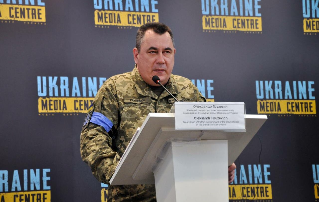 Brigádní generál Oleksandr Gruzevič
