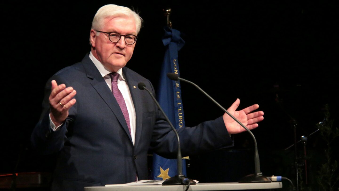 Německý prezident Frank-Walter Steinmeier