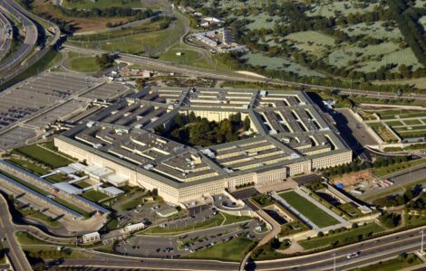 Pentagon, sídlo Ministerstva obrany Spojených států amerických