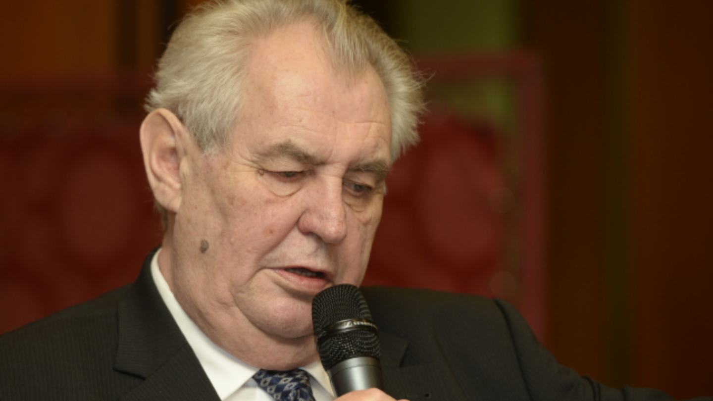 Prezident Miloš Zeman 