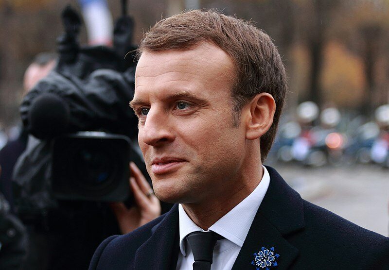 Francouzský prezident Emmanuel Macron 