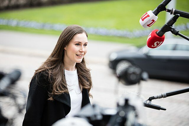 Finská premiérka Sanna Marinová