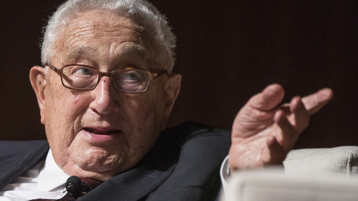 Bývalý americký ministr zahraničí Henry Kissinger