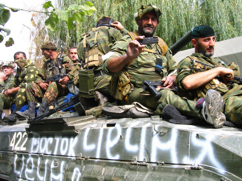 Batalion Vostok tvoří bojovníci čečenského původu.
