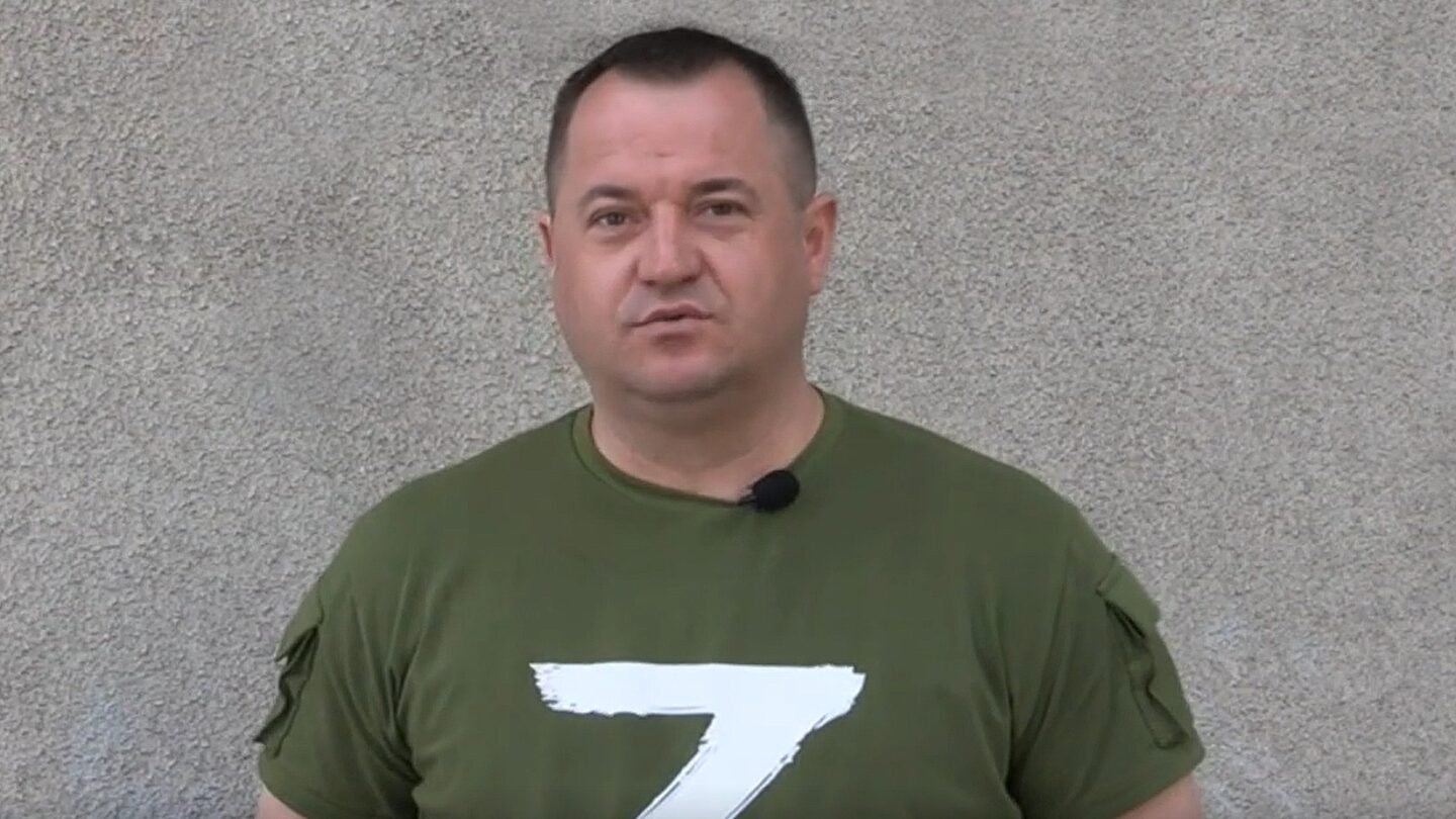 Jurij Sirovatko, tzv. ministr spravedlnosti samozvané Doněcké lidové republiky.