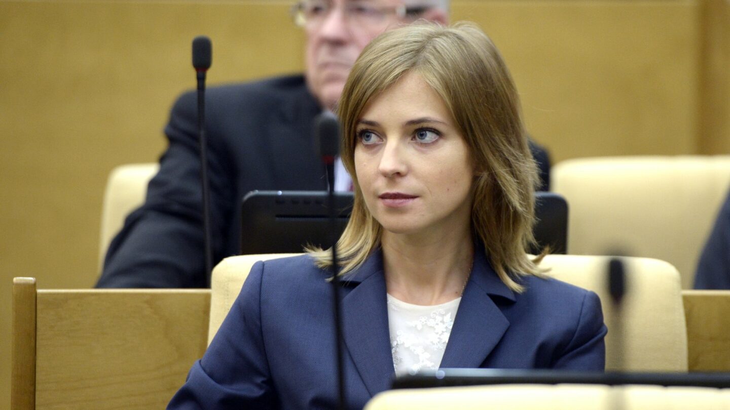 Bývalá krymská prokurátorka Natalje Poklonská