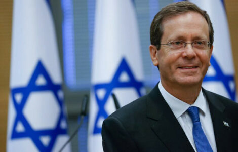 Izraelský prezident Herzog