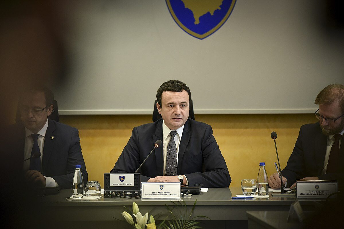 Kosovský premiér Albin Kurti