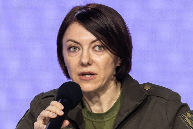 Hanna Maliarová, náměstkyně ministra obrany Ukrajiny