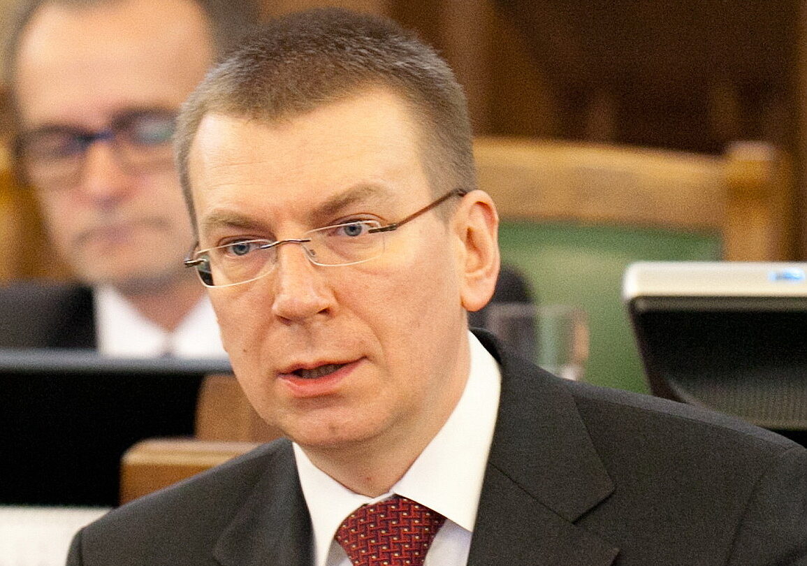 Edgars Rinkēvičs, nově zvolený lotyšský prezident