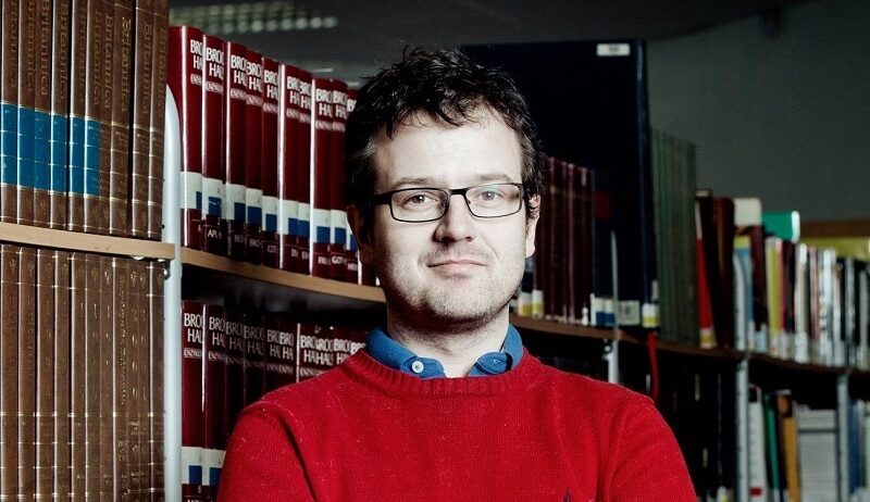 Rusista Karel Svoboda z Katedry ruských a východoevropských studií Univerzity Karlovy
