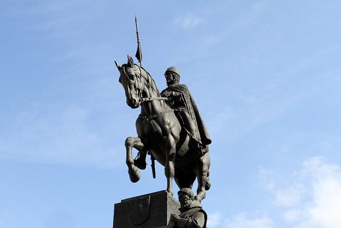 Pomník svatého Václava na Václavském náměstí v Praze