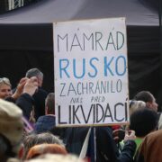 Proruská demonstrace 28. října 2022, Václavské náměstí