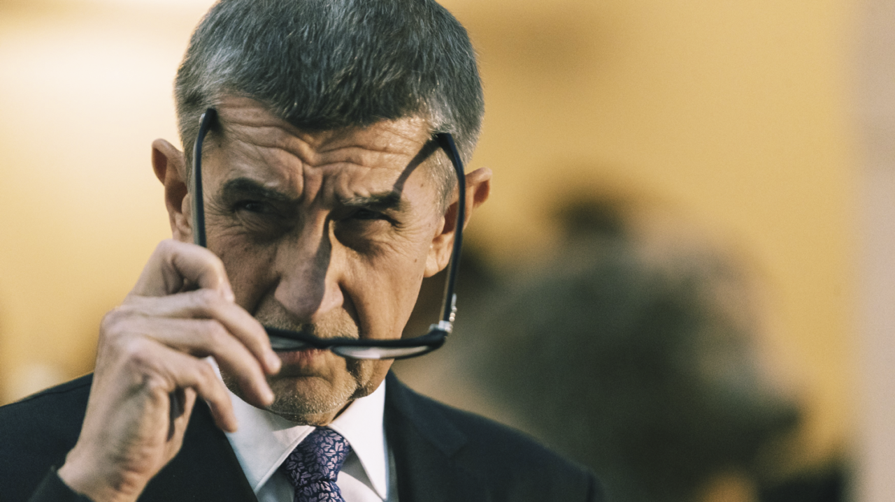 Poslanec Andrej Babiš, vůdce populistického hnutí ANO.