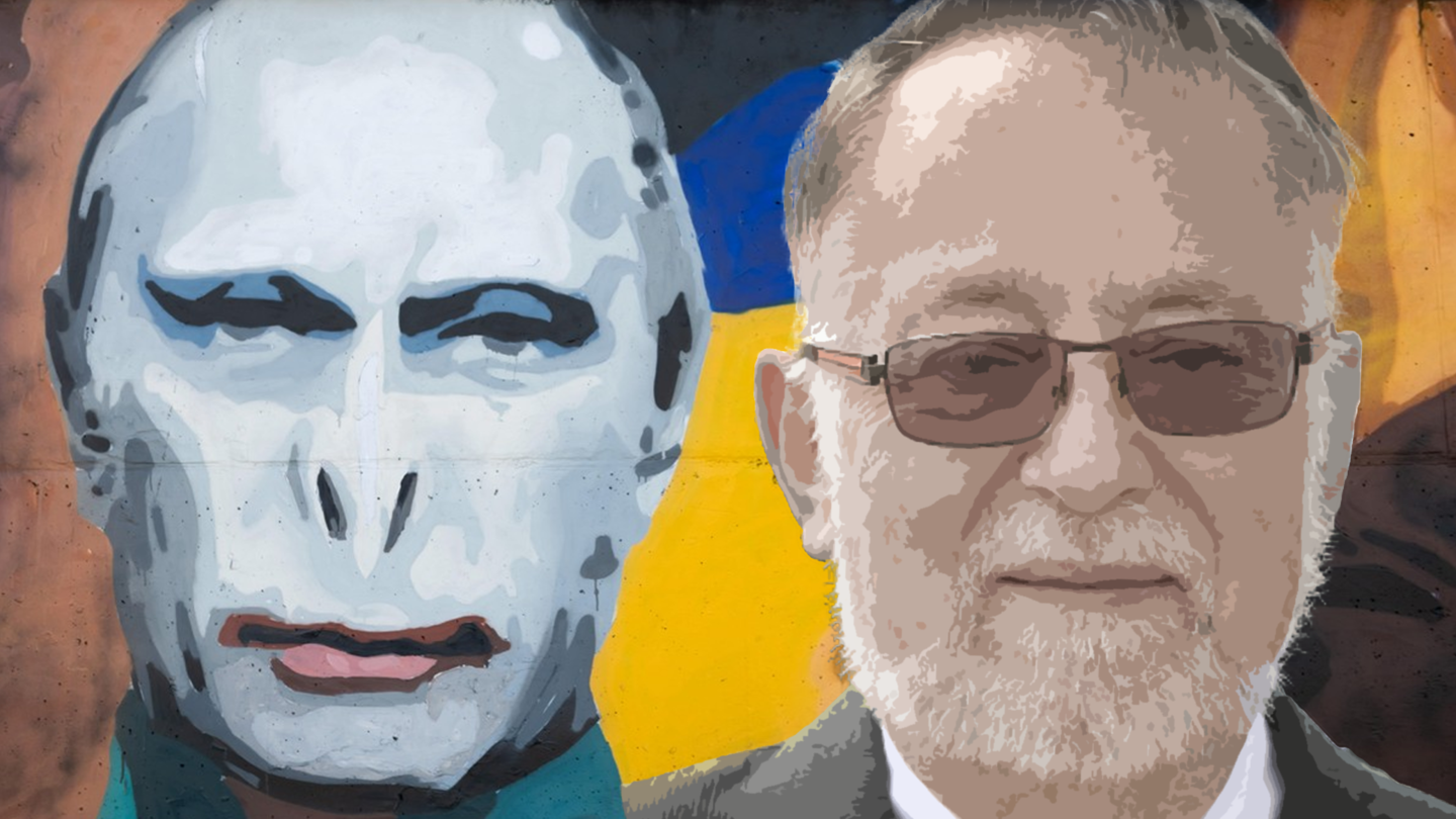 Jaroslav Bašta (SPD) a Vladimir Putin jako lord Voldemort