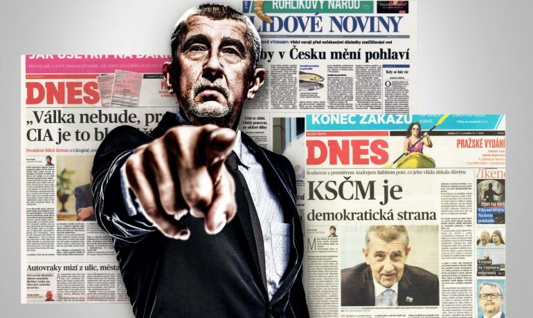 Andrej Babiš (ANO) byl vlastníkem mediální skupiny Mafra, která patří k největším mediálním domům v Česku.