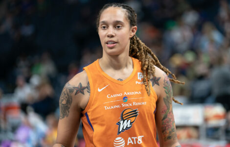 Americká basketbalistka Brittney Grinerová