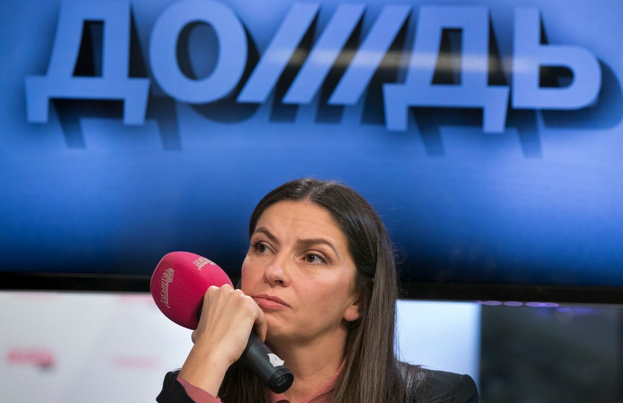Generální ředitelka ruské televize Dožď Natalja Sindějevová