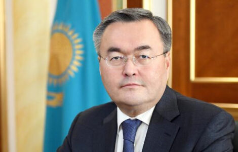 Kazašský ministr zahraničí Muchtar Tleuberdi