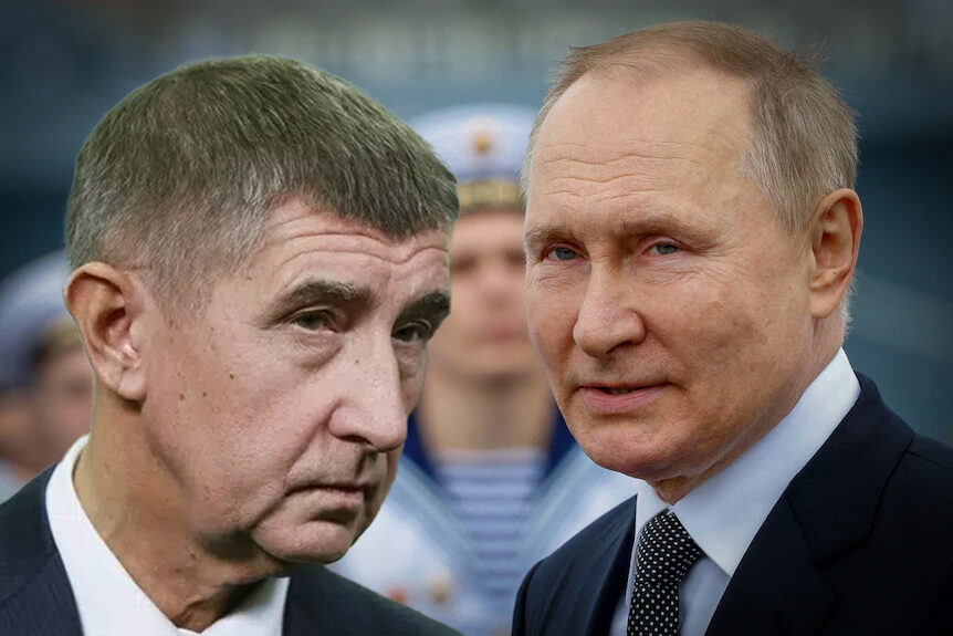 Andrej Babiš (ANO), Vladimir Putin