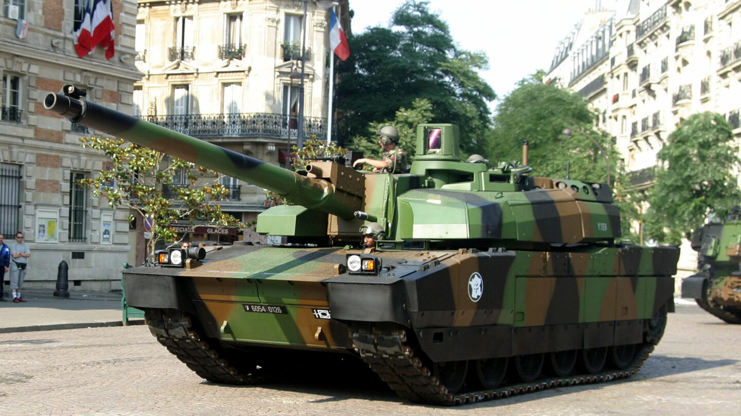 Francouzský tank Leclerc
