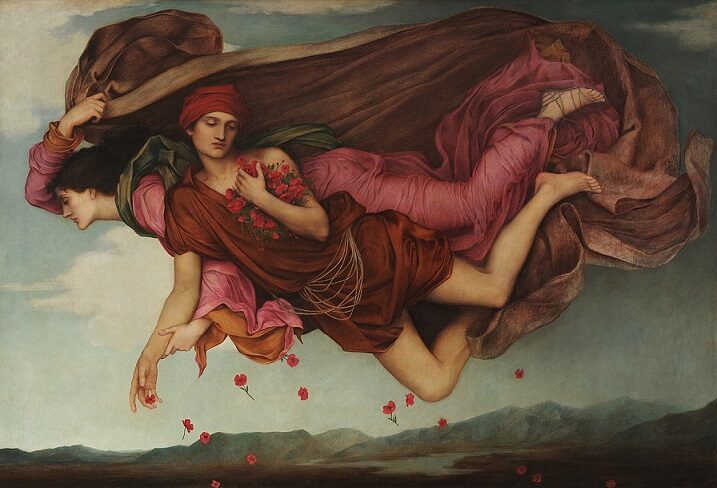 Evelyn De Morgan, Noc a spánek (malba, 1878)