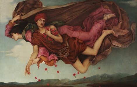 Evelyn De Morgan, Noc a spánek (malba, 1878)