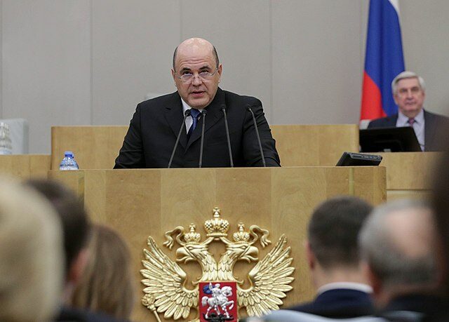 Ruský premiér Michail Mišustin