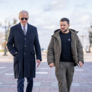 Americký prezident Joe Biden na návštěvě Ukrajiny.