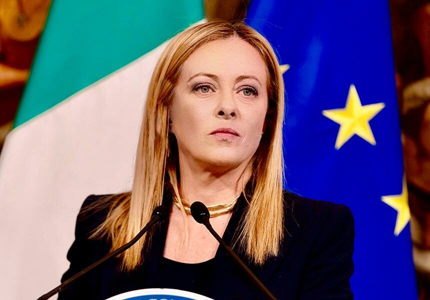 italská premiérka Giorgia Meloniová