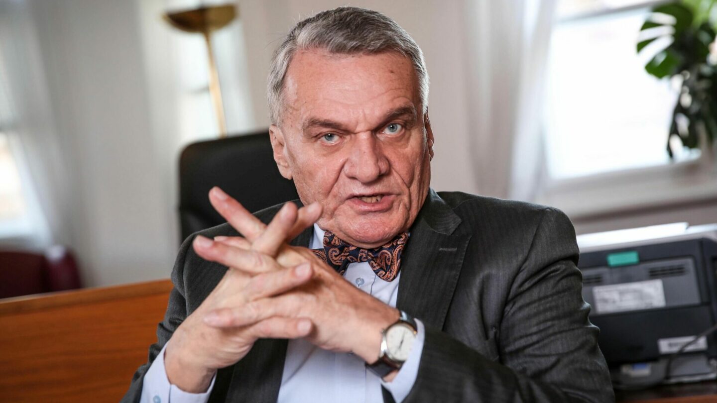 Pražský primátor a poslanec Bohuslav Svoboda (ODS)