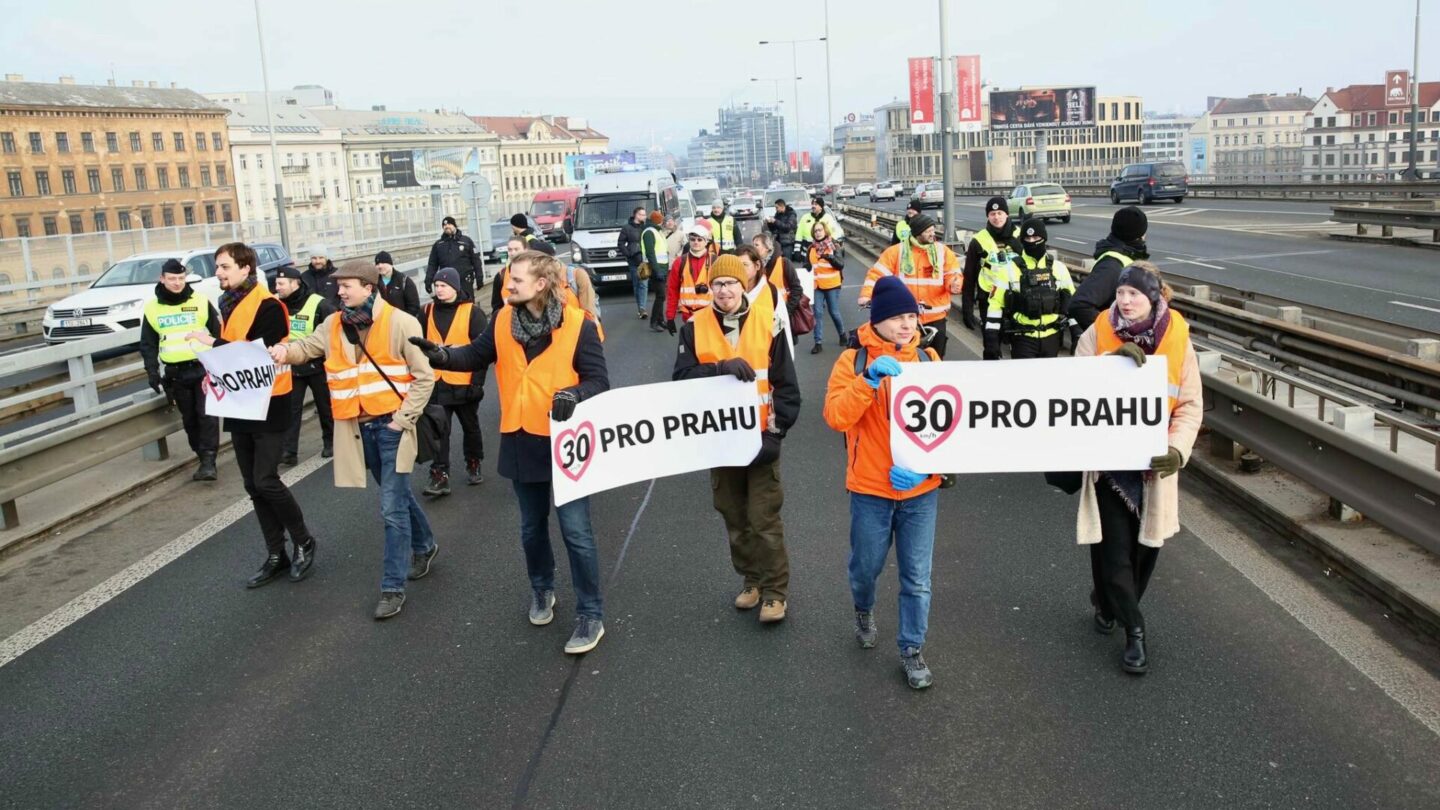 Protest spolku Poslední generace