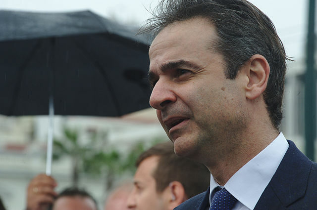 Řecký premiér Kyriakos Mitsotakis