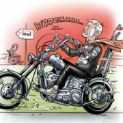 Prezident na motorce