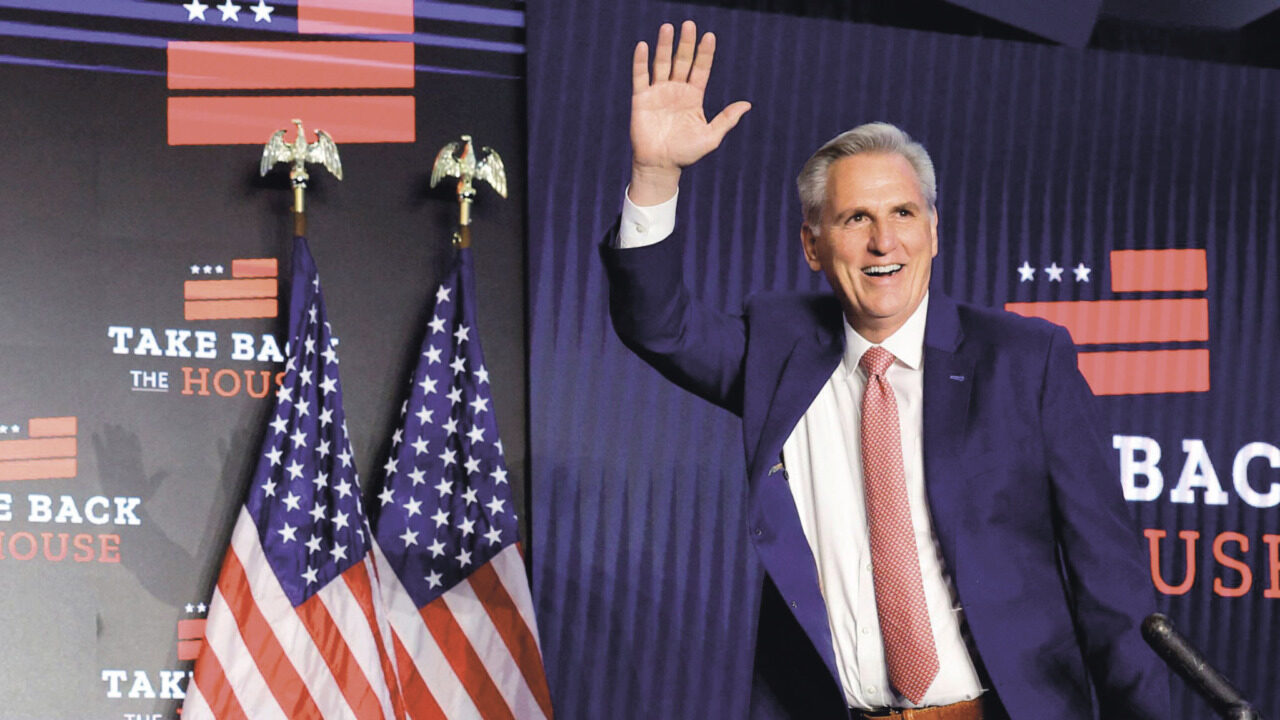 Předseda Sněmovny reprezentantů Kevin McCarthy